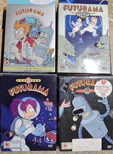 Futurama dvd box set seasons - futurama,