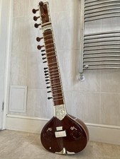 Sitar with case and