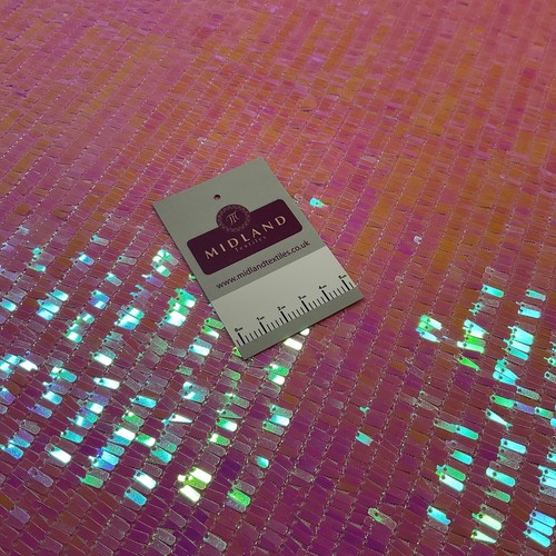 Pink iridescent scale sequin - pink,