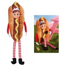 Elf Christmas HOTDOG Costume