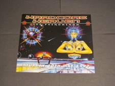 HARDCORE HEAVEN 1997 OLDSKOOL RAVE FLYER HELTER SKELTER DREAMSCAPE PEZ HTID MINT