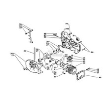 Echo CS-400EVL / 400EVL Chainsaw Parts (used)