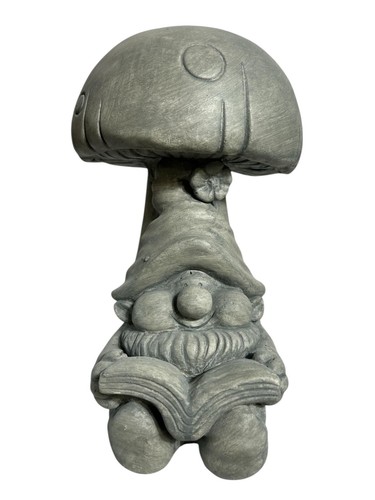 Resin stone effect toadstool - stone,