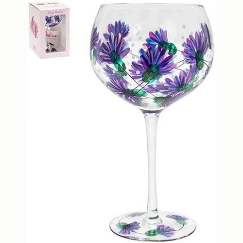 Gin glass thistle - gin,