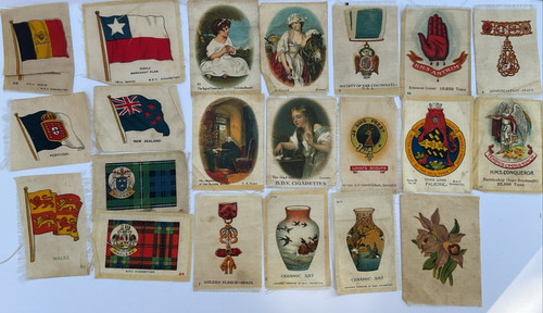 Vintage cigarette silks - 21,