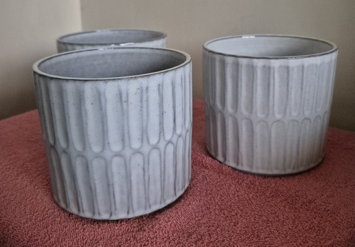 Trio grey ceramic plant - trio,