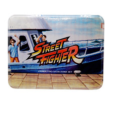 Street Fighter Character Collectors Set Enamel Pin Badge 12x Collectable Tin