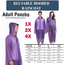 Waterproof Raincoat Poncho