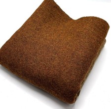 Brown Beige Wool Fabric