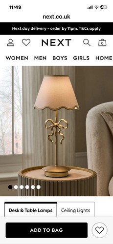 Brand new lamp from - from, next