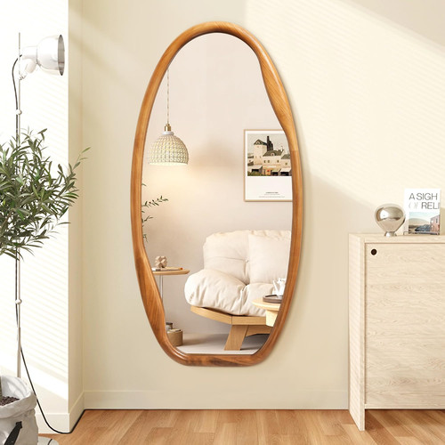 Vintage asymmetrical wooden - asymmetrical,