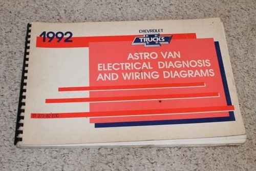 1992 chevrolet astro - 1992,