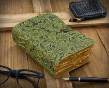 Vintage leather journal