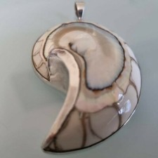 Vintage Huge 65mm 925 Sterling