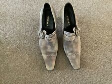 ESINO WOMEN'S BROWN SUEDE SHOE