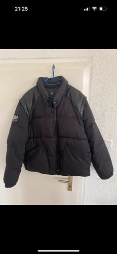 Rare patta leather puffa - leather,