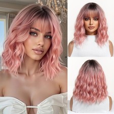 Bob Wig with Bangs Short