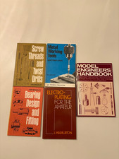 Bundle I Bradley, Tubal Cain, Warburton Screw Thread Bearing Design Electroplati