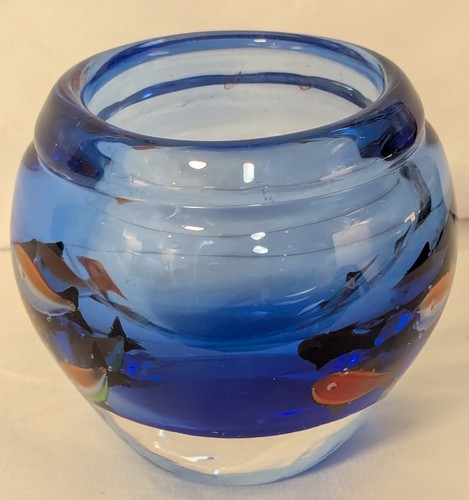 Vintage heavy murano art glass - heavy,