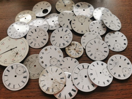 Pocket watch dials mostly - watch, dials,