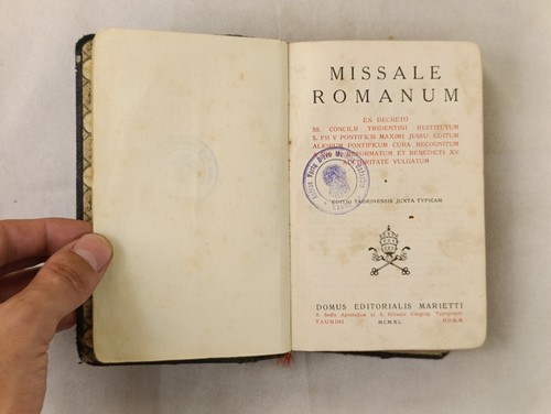 Missale romanum latin - romanum, catholic