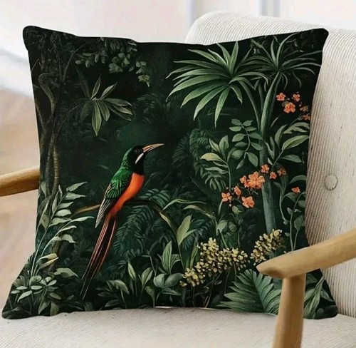 Luxury green cushion cover - green,