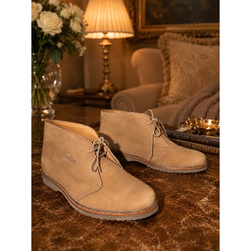 Sebago tan leather vibram lace - leather,