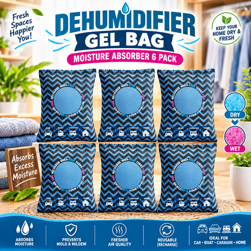 Reusable dehumidifier bags - dehumidifier,