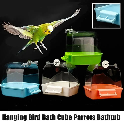 Parrot bathtub pet - parrot, hanging