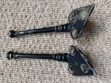 2 Victorian iron Coat Hook