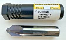 Guhring 16mm Shank 16mm Corner Rounding Solid Carbide Firex Coated End Mill