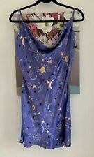 Zara Lilac Satin Stars & Moon