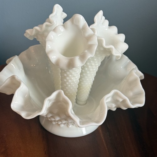 Vintage fenton milk glass - fenton,