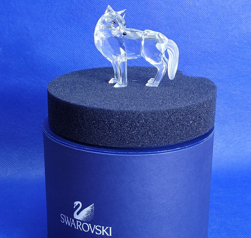 Swarovski crystal animals wolf - swarovski,