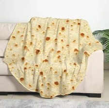 Funny Round Corn Tortilla