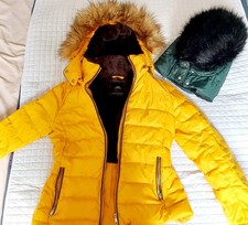  ZARA MUSTARD PUFFA JACKET