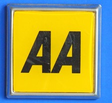 Automobile Association AA members badge - post 1967 unused   [33226]