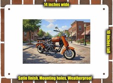 Metal Sign - 1957 Cushman