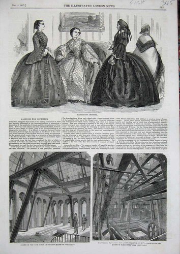 Original old antique print - original,