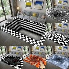 3D Vortex Illusion Carpet