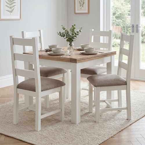 Dining table set and - 4, chairs
