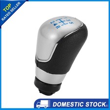 5 Speed Shift Knob for Ford Focus MK2 FL 08-11 Plastic Black Silver Tone
