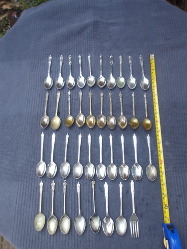 Job lot apostle spoons - lot,
