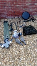 Pigeon Decoy Complete Setup