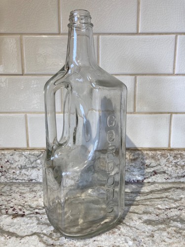 Vintage gordons liquor bottle - gordons,