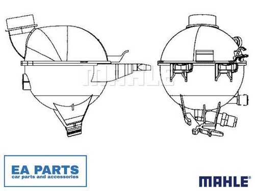 Expansion tank coolant - expansion, for