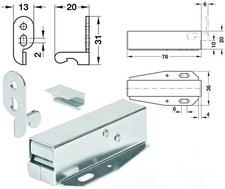 Attic loft door lock touch - attic/loft,