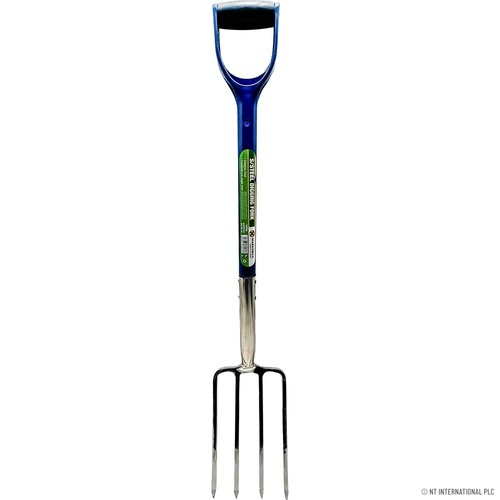 Stainless steel border fork - stainless,