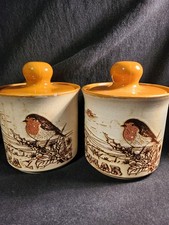 X2 Vintage Ashdale Pottery