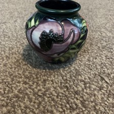 Moorcroft Anenome Tribute vase